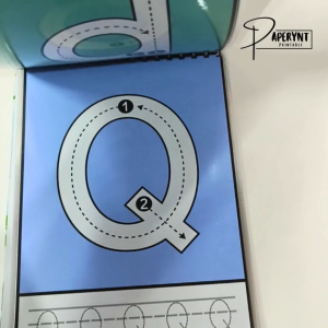 Paperynt Tracing Pad for Kids with ABC Alphabet & Numbers - Laminated Educational Stationery