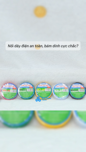 (MPE) Băng keo điện băng dính điện dài 20 yard đủ màu
