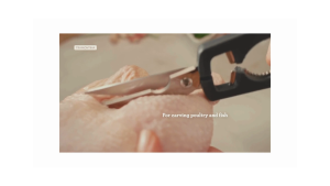 Tramontina Supercort 9" Household Kitchen/Carving Scissors/Stainless Steel