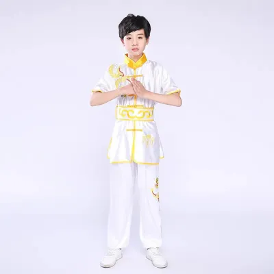BEIMENGFAN | Summer Embroidery Martial Arts Performance Uniform