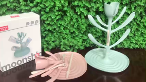 Khay úp bình sữa giá úp bình sữa Moonship hình cây siêu xinh