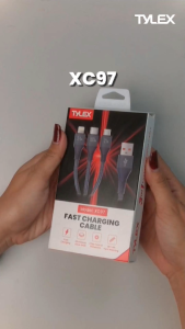 Tylex XC97 3-In-1 1.2M Fast Charging Data Cable USB-C to USB-C / Lightning / Macro 1200MM Anti Bending Metal Shell Weaving Technology