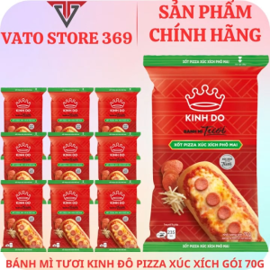 Bánh mì tươi KINH ĐÔ pizza xúc xích gói 70g