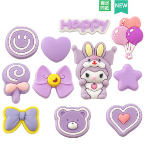 Adorable Combination Shoe Buckle Accessory for Crocs/Cross Shoes Cartoon Character Decorative Flower Shoe Clip Other Brand