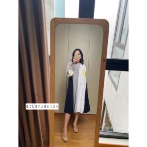 BAJU TUNIK TERBARU KOMBINASI WARNA WARNI BAHAN KATUN IMPORT PREMIUM 7048 JUMBO
