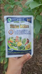 PHÂN BÓN LÁ KẼM BioHK - Zinc. GÓI 100G. Chống rụng lá vàng lá. Ngăn ngừa khô vằn đạo ôn thối nhũn héo rũ thán thư.