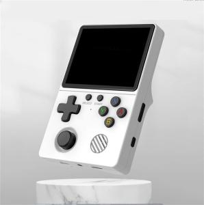 Mới được máy chơi game cầm tay với hỗ trợ hoạt động đa nền tảng màn hình HD IPS cần điều khiển 3D bảng điều khiển trò chơi tiện dụng gb350