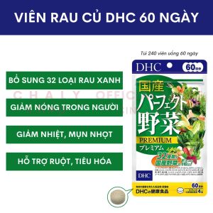 Viên rau củ DHC 60 ngày nội địa Nhật