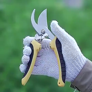 Plant Cutter Pruning Shears 19.5cm Yellow/Green Gardening Shears Branch Cutter Garden Tool