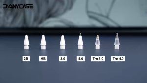 DANYCASE 6Pcs Nib for Apple Pencil Pro 1st 2nd USB-C 2B 2H 3.0 4.0 Mix Tips iPad Stylus Pen Replacement Nibs
