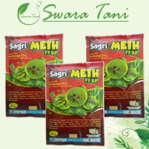 [ORIGINAL] INSEKTISIDA SAGRI-METH METOMIL 77% AMPUH UNTUK BASMI ULAT - 100 GRAM