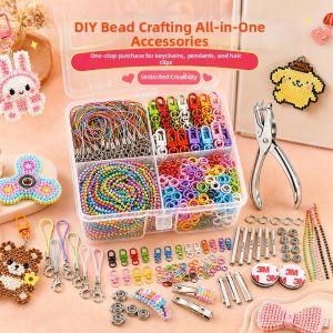YUGUANG | Multi-function DIY Mini Beads Accessories Open Rings Tool Keychain