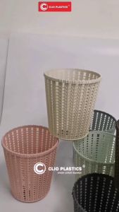 CLIO Keranjang Plastik Zircon S Keranjang Plastik Serbaguna 6 PCS