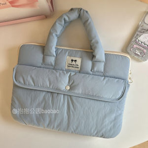 Thickened Correct Version Cute Simple Unique Handheld Tablet Laptop Bag Cotton Shockproof Storage Inner Case 11/15 Inch Suitable for Huawei