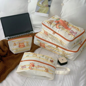 Travel Waterproof Clothing Storage Bag Cute Luggage Organizer Underwear Socks Shoes Separation Bag Household Storage Tools