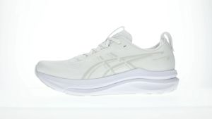 ASICS Men GEL-KAYANO 33 Running Shoes in White/White