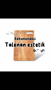 Talenan Kotak Kayu Mahoni 2 cm – Lubang Gantung Dapur Serbaguna