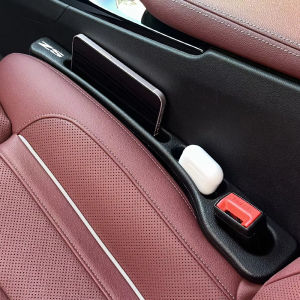 2PCS For MG ZS MGZS Car Accessories Car Seat Gap Leak Proof Sealing Strip Car Storage Box
