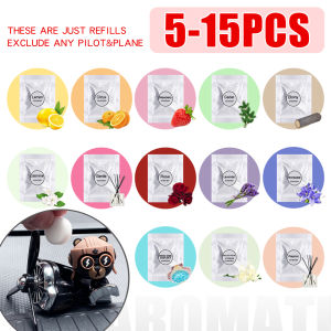 Refills exclude plane pilot car air freshener replacement tablet aircraft fragrance block solid perfume pod scent pad supplement