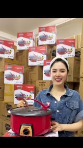 NỒI LẨU ĐIỆN SUNHOUSE SHD4521 3L 1300W - NỒI LẨU ĐIỆN ĐA NĂNG : Lẩu Xào Chiên Rán - Bảo hành 12 tháng