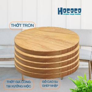 Thớt gỗthớt gỗ tròn -HCM