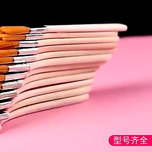 NFS Nylon Paint Brush Wooden Handle High Quality Acrylic Oil Paint Brush Art Crafts Painting Tool