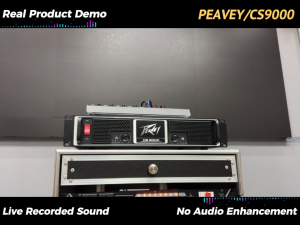 PEAVEY/CS9000 High Power Amplifier 1600W 8Ohm x2CH Professional Speaker Amplifier