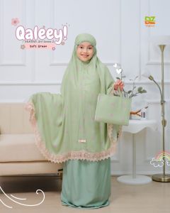 Mukena Rayon Anak Perempuan 2in1 7-10 th Mukenah Renda Anak Free Tas