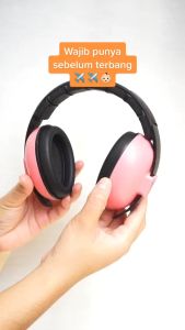 Scoora Cronos Baby & Kids Earmuff Penutup Telinga Bayi & Anak Pelindung Kuping - Banz Pelindung Telinga Bayi Naik Pesawat