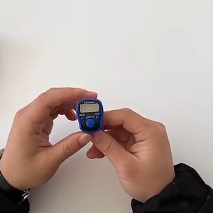 SK-C205 Tasbih Digital Mini Tally Counter Alat Hitung Tasbeh Digital / Finger Counter Import
