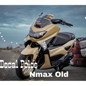 Decal Nmax Polos Bahan Doff Chrome Mettalik