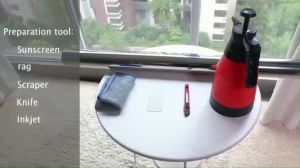 Bayar Di Tempat - [5 METER] Sticker Jendela Rumah Stiker Kaca / Sandblast / Sticker Kaca Bermotif