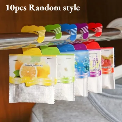 10pcs Scented Bags Natural Aromatherapy Fragrance Sachets for Closet Shoe Cabinet Home Hotel Bedroom Car Air Freshener