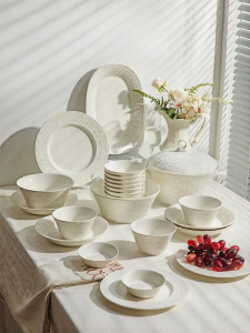 MODERN SWEETHOME | Bộ Đồ Ăn Sứ Cao Cấp Màu Dưới Men