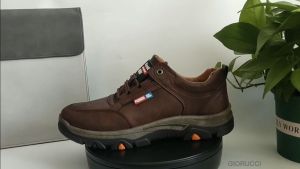 Sepatu Sneakers AUSTIN Warna COKLAT Sepatu Kulit Sepatu Kerja Pria Olahraga Sport Shoes Sepatu Casual Pria Jogging Impor Casual Lari