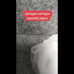 ART-017 Jaring Saringan Wastafel Dapur Kitchen Hanging net anti mampet segitiga saringan sudut Dapat 50pcs Jaring dan 1pcs Nano Tape