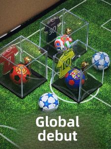 Christmas Gift Qatar World Cup Football Souvenir Display Item for Male Friends Cc Ro Fanatic Collectible Memorabilia