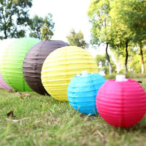 4inch 10cm~16inch 40cm Round Chinese Paper Lanterns Ball Festival Wedding Birthday Party Decoration Supplies Baby Shower Favors