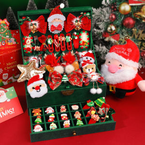 Kids Christmas New Arrival Beaded Gift Box New Year Gift Creative Kids Gift Handmade Bracelet Necklace Gift Jewelry Box