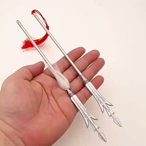 Mô hình Tam Tiêm Lưỡng Nhận Kích của Dương Tiễn Nhị Lang Thần dài 22cm trong Phong Thần Tam Bộ Khúc Mô hình trưng bày