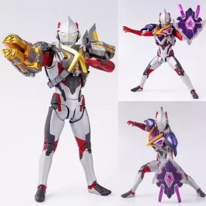 Ultra Mobile Suit Xio Superhero Action Figure Model Toy Collectible Armored Monster Raye King Building Blocks for Boys over 8