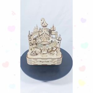 Bộ Đồ Chơi Xếp Hình Lâu Đài Phép Thuật 3D Bằng Gỗ DIY Đồ Chơi Giáo Dục Sáng Tạo Trang Trí Bàn Ăn Dành Cho Cả Nam Và Nữ Dành Cho Lứa Tuổi Từ 14 Trở Lên