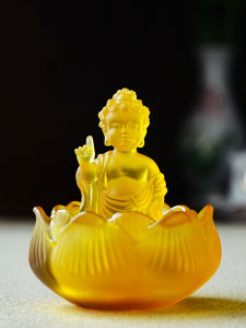 Đồ Trang Trí Bàn Nhỏ Phật Giáo Bằng Thủy Tinh Thủy Lực Chất Lượng Cao Trang Trí Nhà Trang Trí Bàn Đồ Trang Trí Phật Giáo