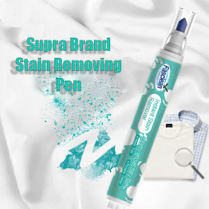 Portable Stain Remover Pen – Instant Dry Cleaning for Clothes Swift Removal of Oil & Food Stains – No Water Required