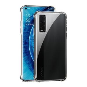 RISEOUS | Oppo Find X7 Compatible Shockproof Transparent Silicone Soft Full Coverage Phone Case