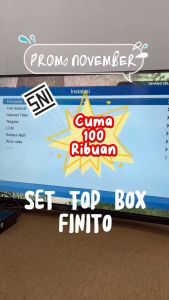 Set Top Box Digital Finito Plat Besi Anti Panas Dan Sudah SNI Gambar FULL HD Bisa Tv Tabung