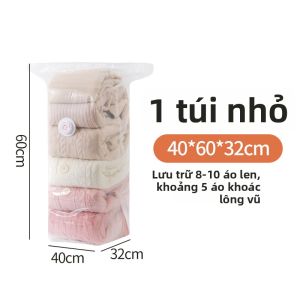 Túi Lưu Trữ Chăn Không Cần Bơm Hơi