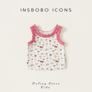insbobo | Áo Ngắn Tay Dễ Thương Cho Bé Gái