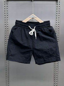 Quần Short Nam Mùa Hè Mỏng Nhanh Khô Thường Ngày Màu Trơn Rộng Rãi Phong Cách Đơn Giản Đa Năng Ba Bốn Mảnh Quần Dài