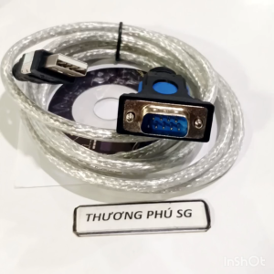 Cáp USB ra RS232 (Com 9 Kim) dài 1.8m / Cáp USB ra Com 9 Kim (DB9M) - M Pard chính hãng